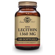 Lecitina de Soja 1360 Mg 100 cápsulas | Solgar - Dietetica Ferrer