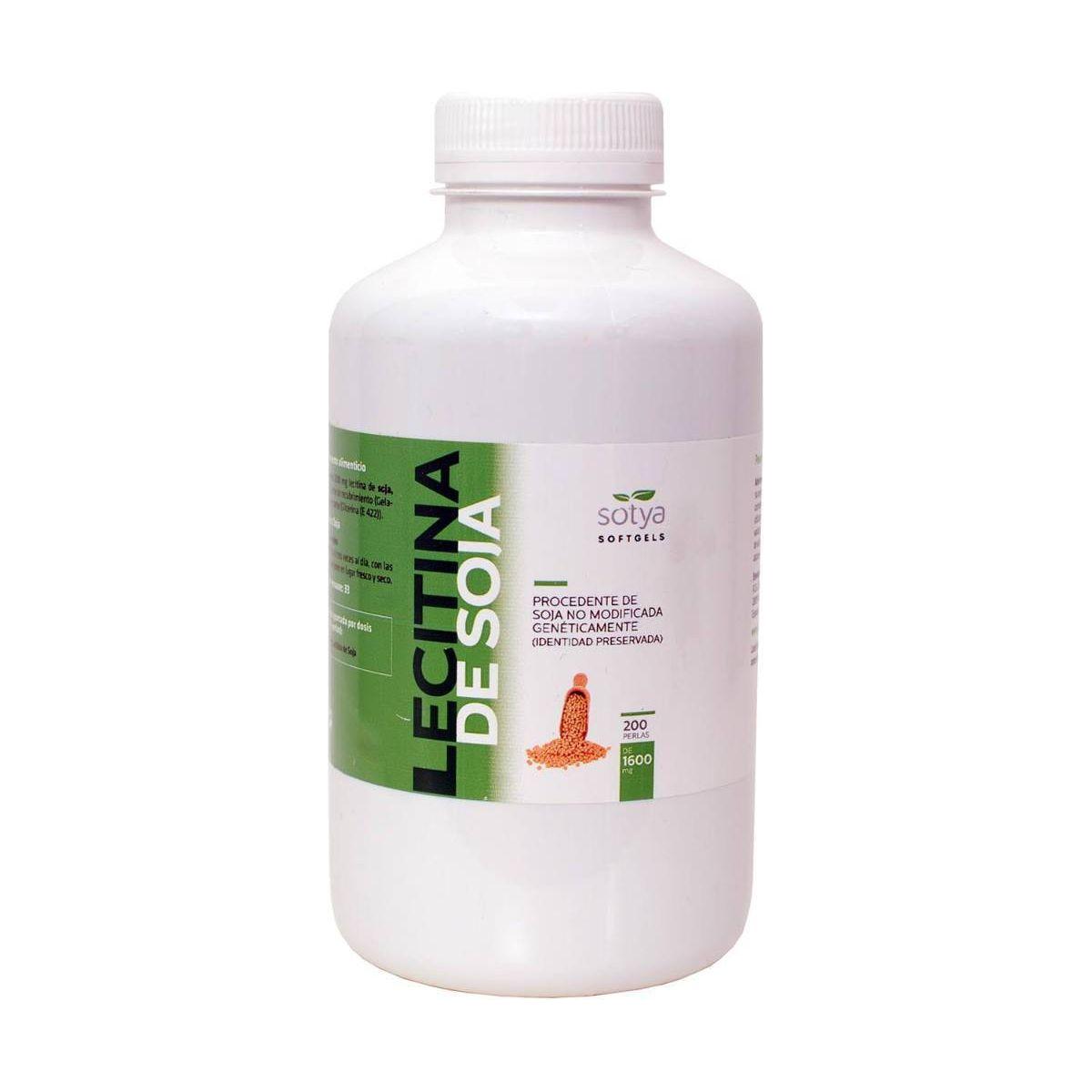 Lecitina de Soja 1600 mg Perlas | Sotya - Dietetica Ferrer