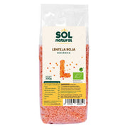 Lenteja Roja Bio 500 gr | Sol Natural - Dietetica Ferrer