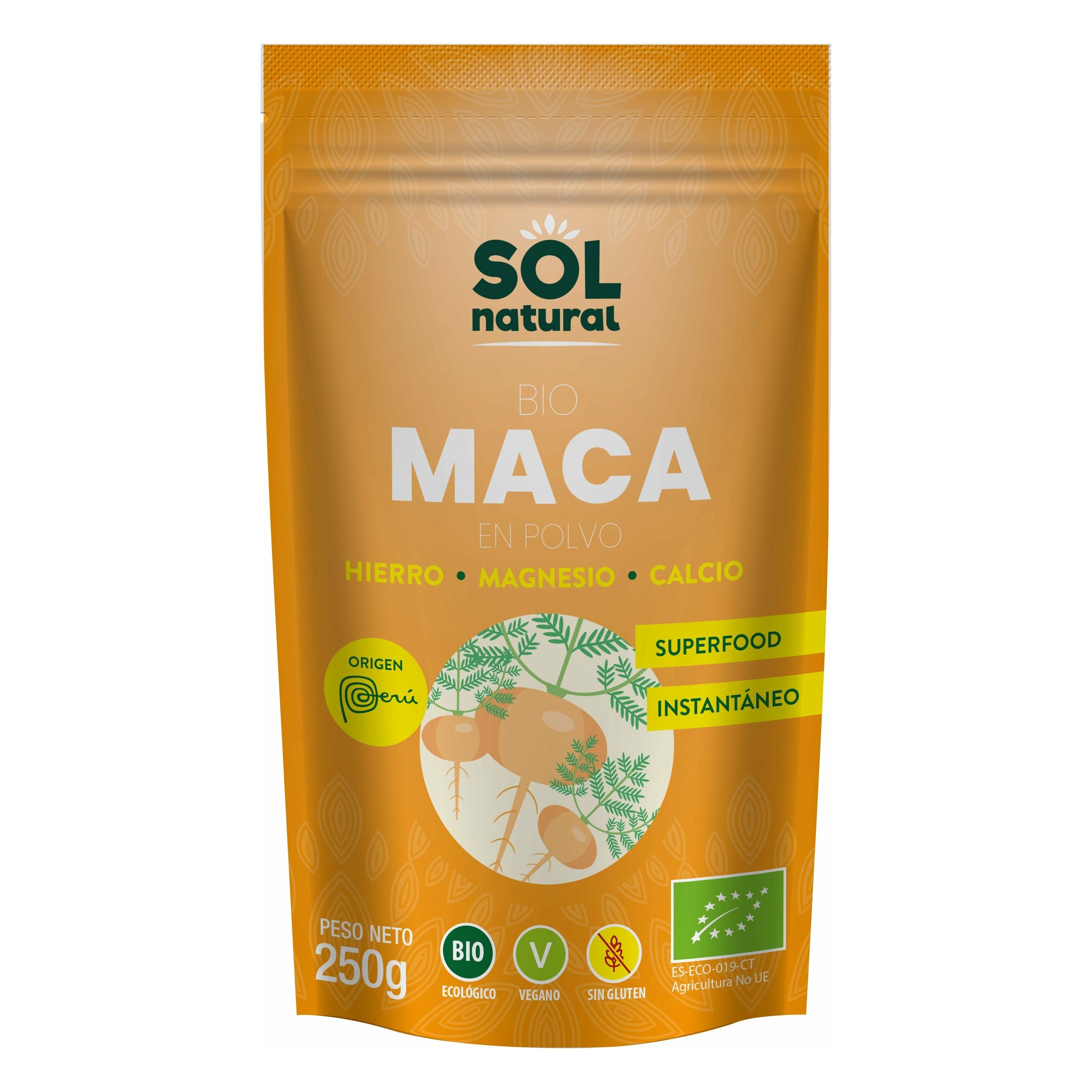 Maca Bio 250 gr | Sol Natural - Dietetica Ferrer
