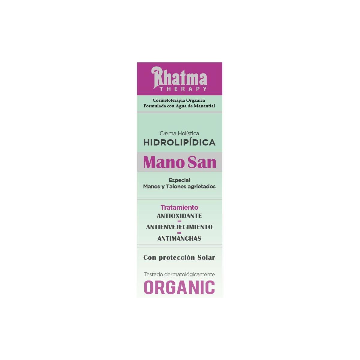 Manosan Crema de Manos 100 ml | Rhatma - Dietetica Ferrer
