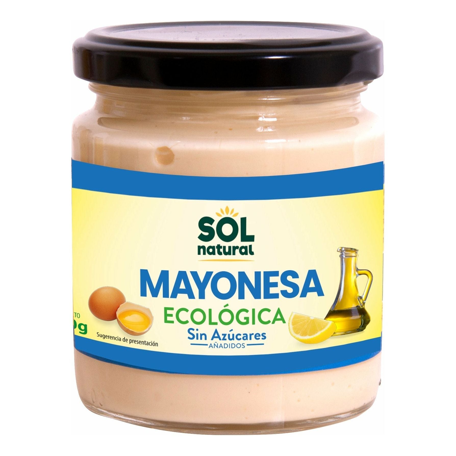 Mayonesa Bio 200 gr | Sol Natural - Dietetica Ferrer