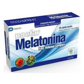 Melatonina Fast Release 30 Comprimidos | Noefar - Dietetica Ferrer