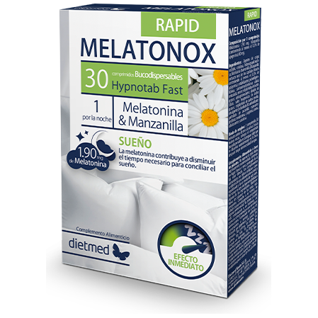 Melatonox Rapid 30 Comprimidos | Dietmed - Dietetica Ferrer