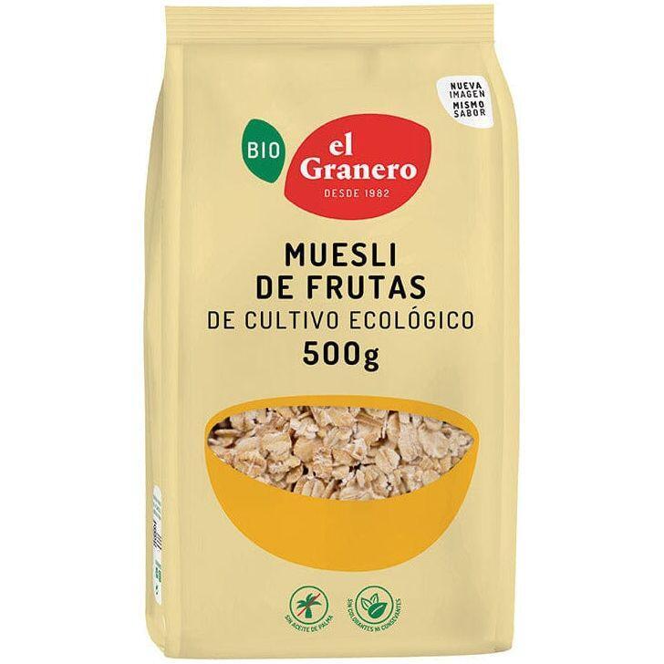 Muesli Frutas Bio 500 gr | El Granero Integral - Dietetica Ferrer