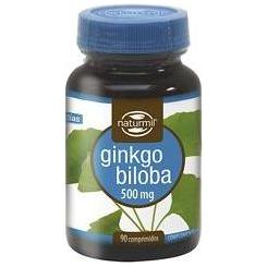 Ginkgo Biloba 500mg 90 Comprimidos | Naturmil - Dietetica Ferrer
