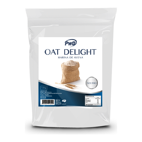 Oat Delight Harina de Avena 1,5 Kg | PWD Nutrition - Dietetica Ferrer