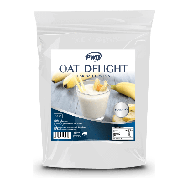 Oat Delight Harina de Avena 1,5 Kg | PWD Nutrition - Dietetica Ferrer