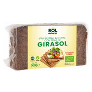 Pan Aleman de Centeno Integral Con Pipas de Girasol Bio 500 gr | Sol Natural - Dietetica Ferrer