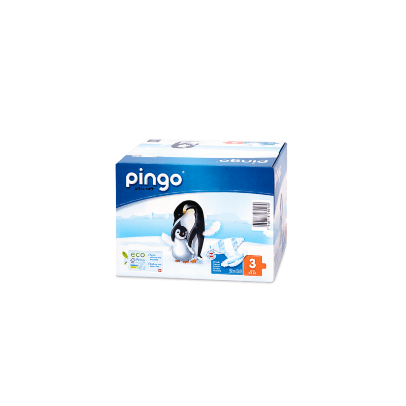 Pañales Talla 3 4-9 Kg 44 Unidades | Pingo - Dietetica Ferrer