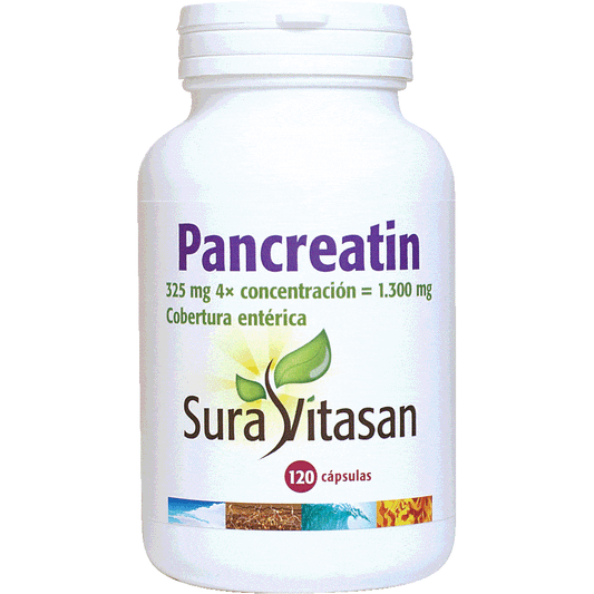 Pancreatin 120 Capsulas | Sura Vitasan - Dietetica Ferrer