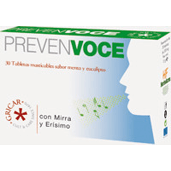 Prevenvoce 30 Comprimidos | Gricar - Dietetica Ferrer