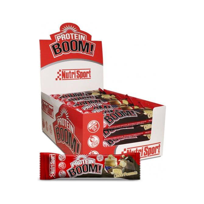 Protein Boom 24 Barritas | Nutrisport - Dietetica Ferrer