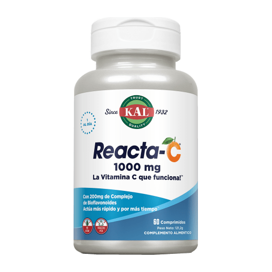 Reacta C 1000 Mg 60 Comprimidos | KAL - Dietetica Ferrer