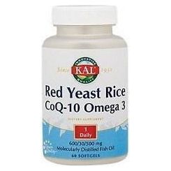 Red Yeast Rice Coq-10 Omega 3 60 Perlas | KAL - Dietetica Ferrer