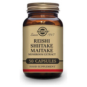 Reishi Shiitake Maitake 50 Capsulas | Solgar - Dietetica Ferrer