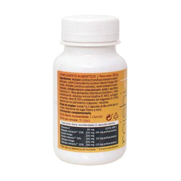 Reishi Shitake y Maitake 500 mg 60 Capsulas | Sotya - Dietetica Ferrer