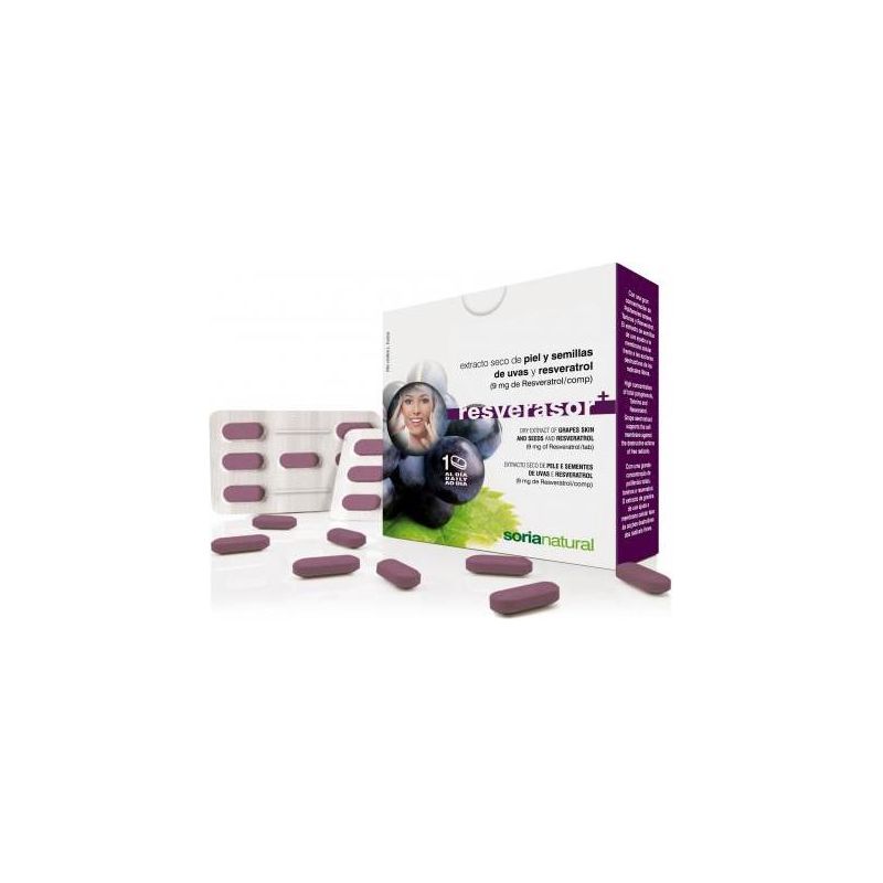 Resverasor Plus 28 Tabletas | Soria Natural - Dietetica Ferrer