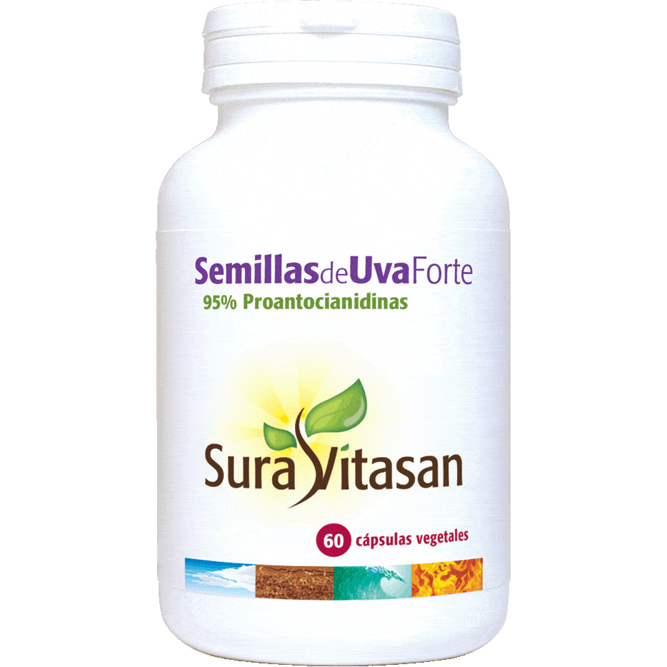 Semilla de Uva Forte 60 Capsulas | Sura Vitasan - Dietetica Ferrer