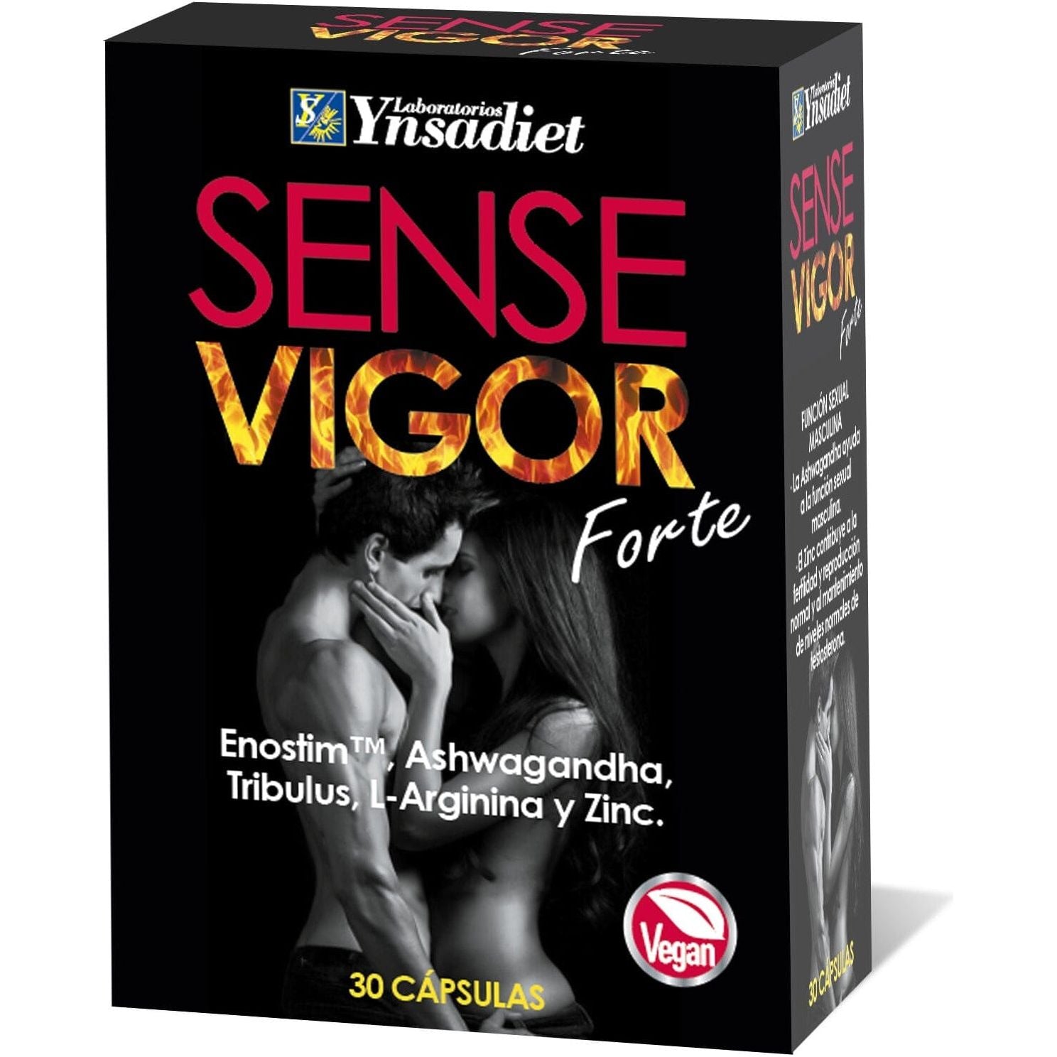 Sense Vigor Forte 30 cápsulas | Ynsadiet - Dietetica Ferrer