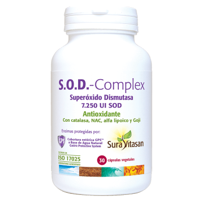 SOD Complex 30 Capsulas | Sura Vitasan - Dietetica Ferrer