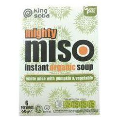 Sopa de Miso con Calabaza y Verduras sin Gluten Bio 6 Unidades | King Soba - Dietetica Ferrer