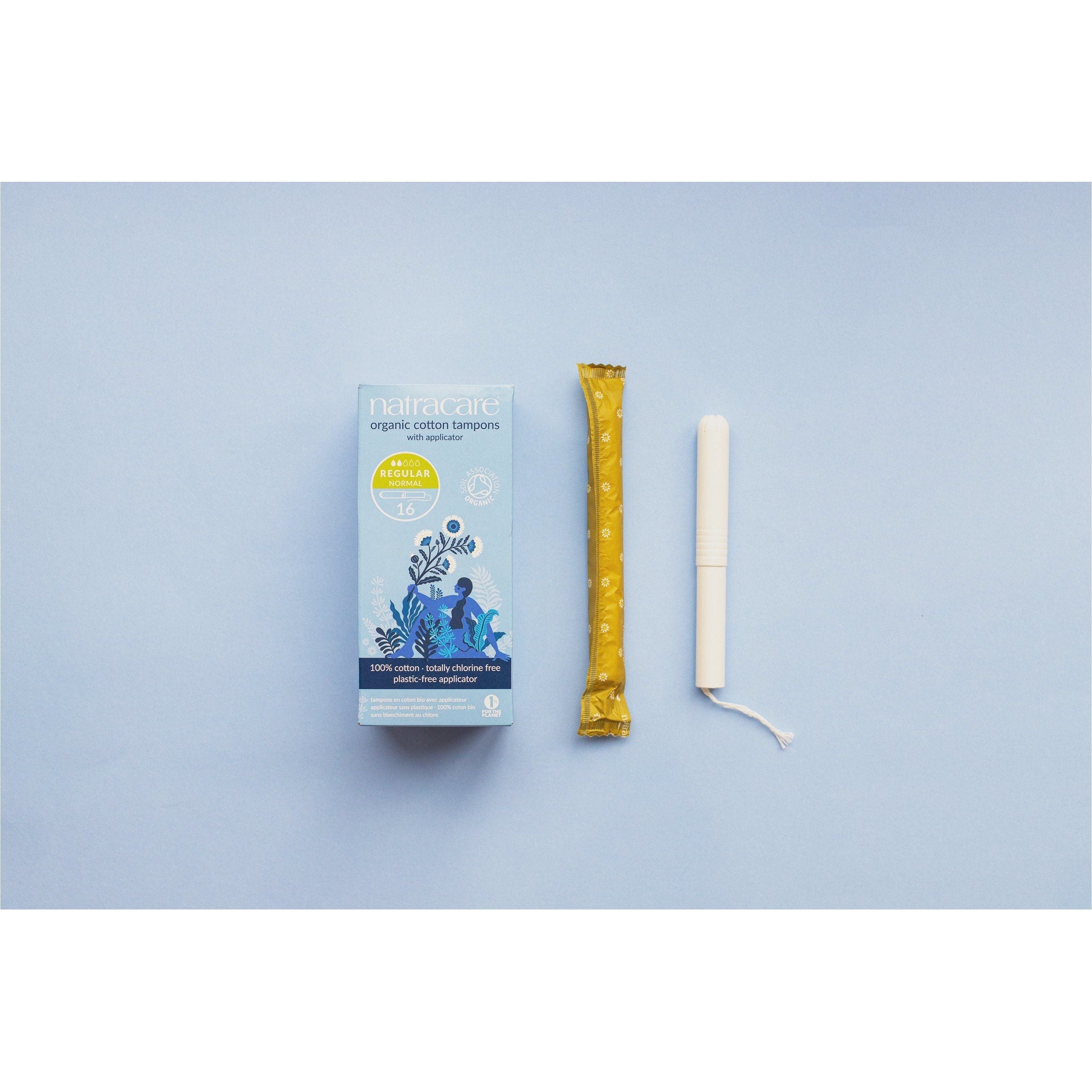 Tampon Regular con Aplicador Bio 16 Unidades | Natracare - Dietetica Ferrer