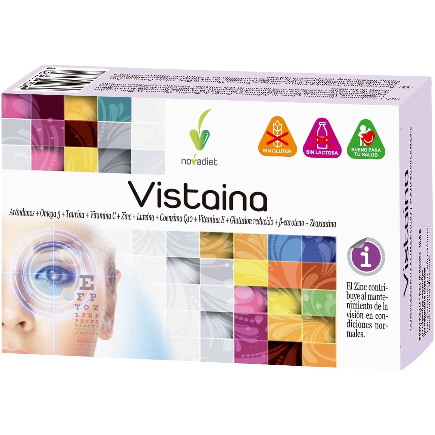 Vistaina 30 cápsulas | Novadiet - Dietetica Ferrer