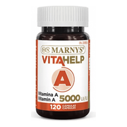 Vitahelp Vitamina A 5000 UI 120 Perlas | Marnys - Dietetica Ferrer
