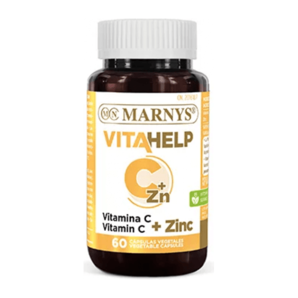 Vitahelp Vitamina C + Zinc 60 Cápsulas | Marnys - Dietetica Ferrer