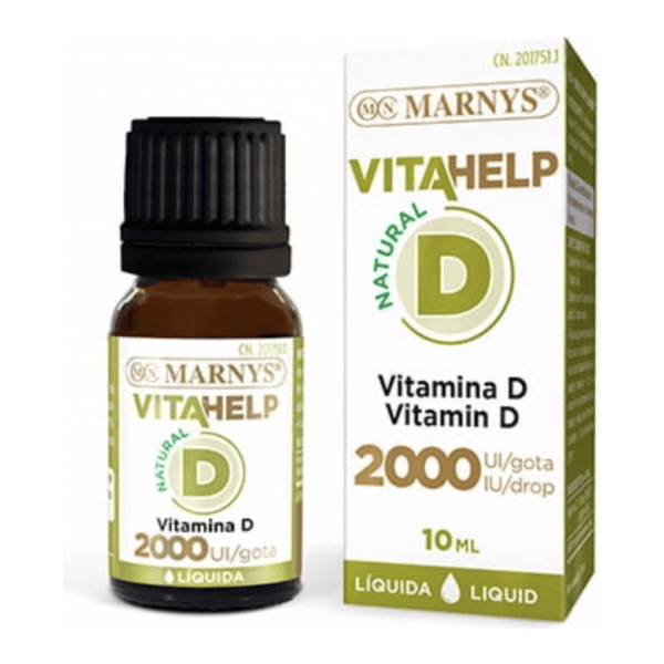 Vitahelp Vitamina D 2000ui Liquida 10 ml | Marnys - Dietetica Ferrer