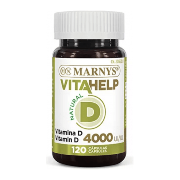 Vitahelp Vitamina D 4000 Ui 120 Perlas | Marnys - Dietetica Ferrer