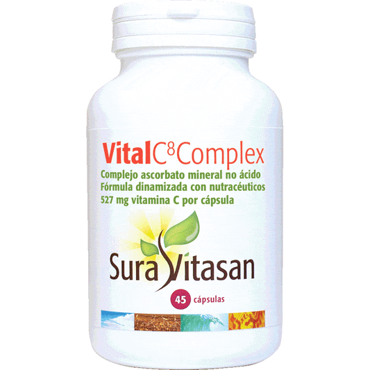 Vital C8 Complex 45 Capsulas | Sura Vitasan - Dietetica Ferrer