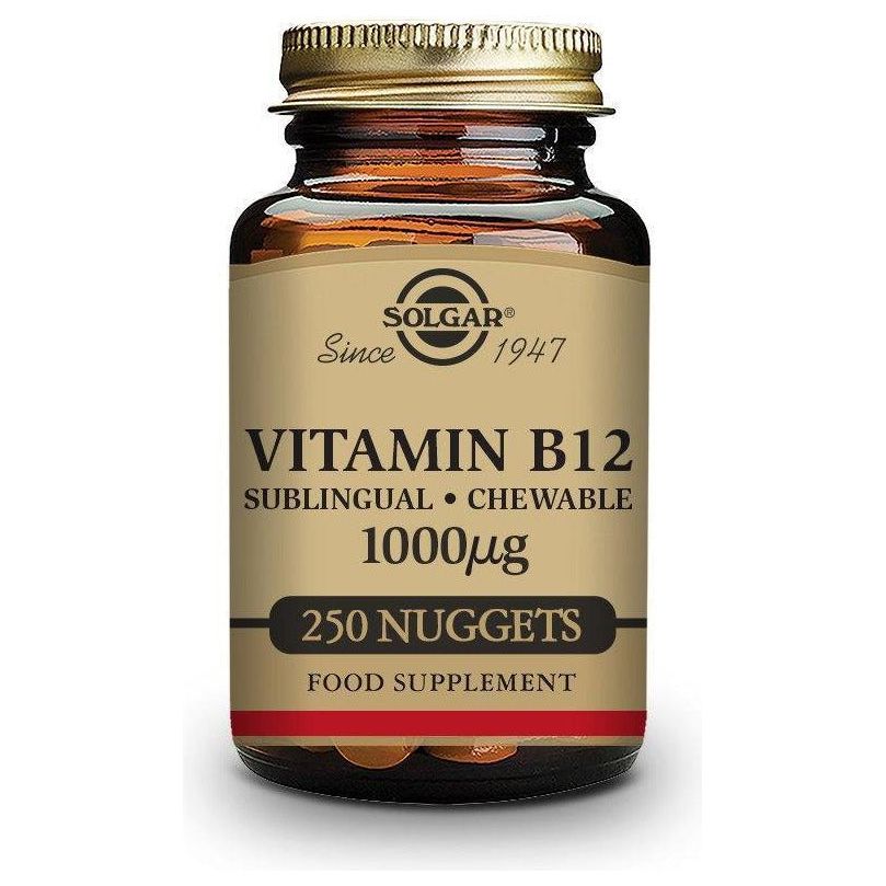 Vitamin B12 1000 µg Comprimidos | Solgar - Dietetica Ferrer