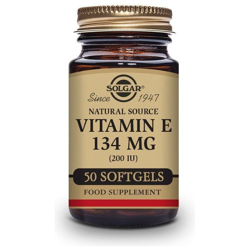 Vitamin E 200 Ui 134 Mg 50 Capsulas | Solgar - Dietetica Ferrer