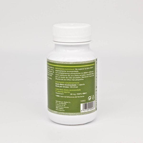 Vitamin E High Potency 500 mg 100 Capsulas | Sotya - Dietetica Ferrer