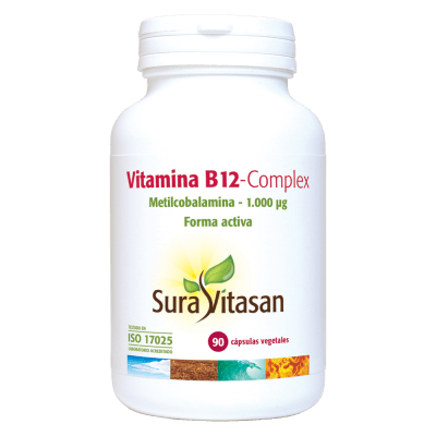 Vitamina B12 Complex 90 cápsulas | Sura Vitasan - Dietetica Ferrer