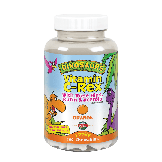 Vitamina C Rex 100 Dinosaurios | KAL - Dietetica Ferrer