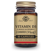Vitamina D3 2200 Ui 55 µg | Solgar - Dietetica Ferrer