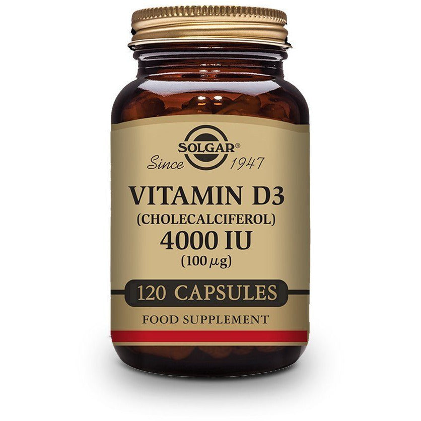 Vitamina D3 4000 Ui 100 µg Colecalciferol | Solgar - Dietetica Ferrer