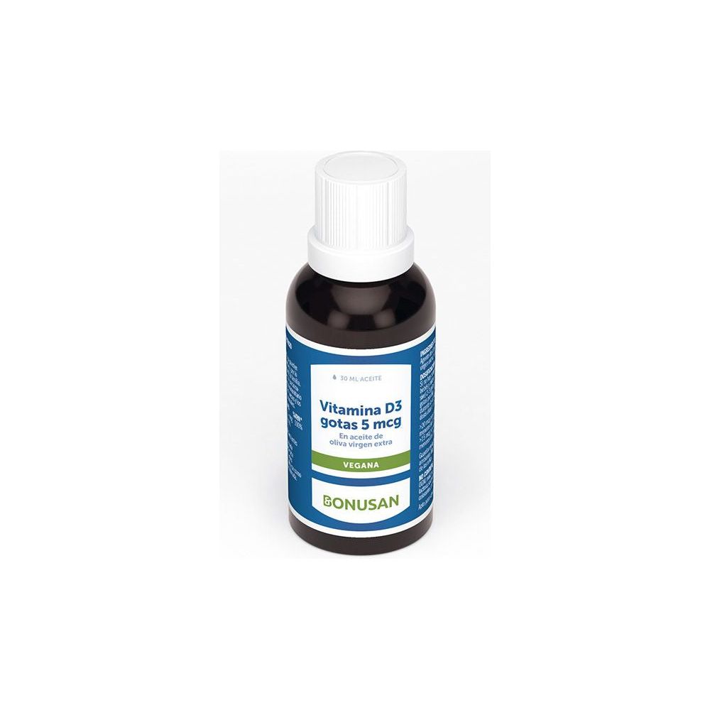 Vitamina D3 5 mcg 200 UI Gotas 30 ml | Bonusan - Dietetica Ferrer