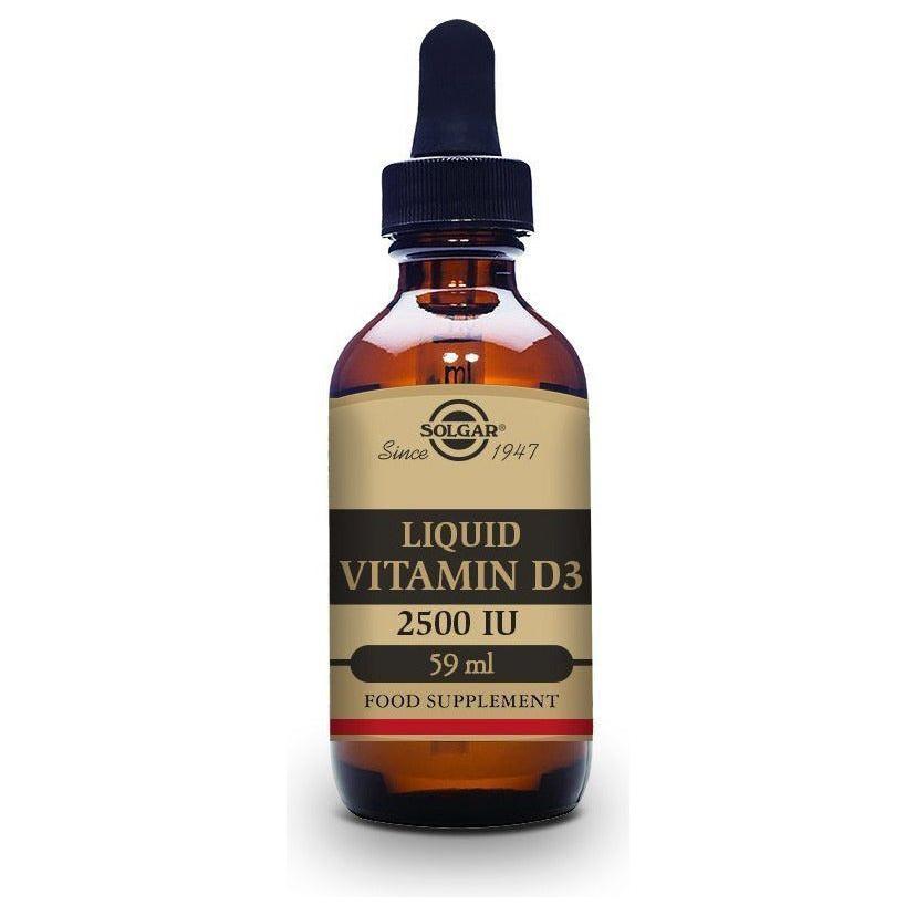 Vitamina D3 Liquida 2500 Ui (625 µg) | Solgar - Dietetica Ferrer