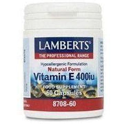 Vitamina E Natural 400UI Capsulas | Lamberts - Dietetica Ferrer