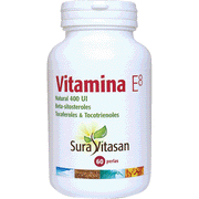 Vitamina E8 400 UI 60 Perlas | Sura Vitasan - Dietetica Ferrer