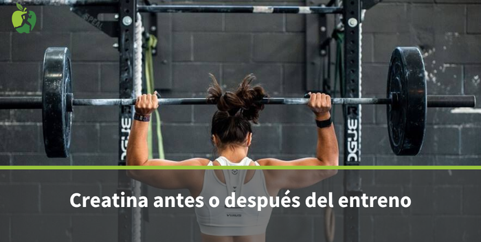 Creatina antes o después de entrenar: ¿cuándo tomarla?