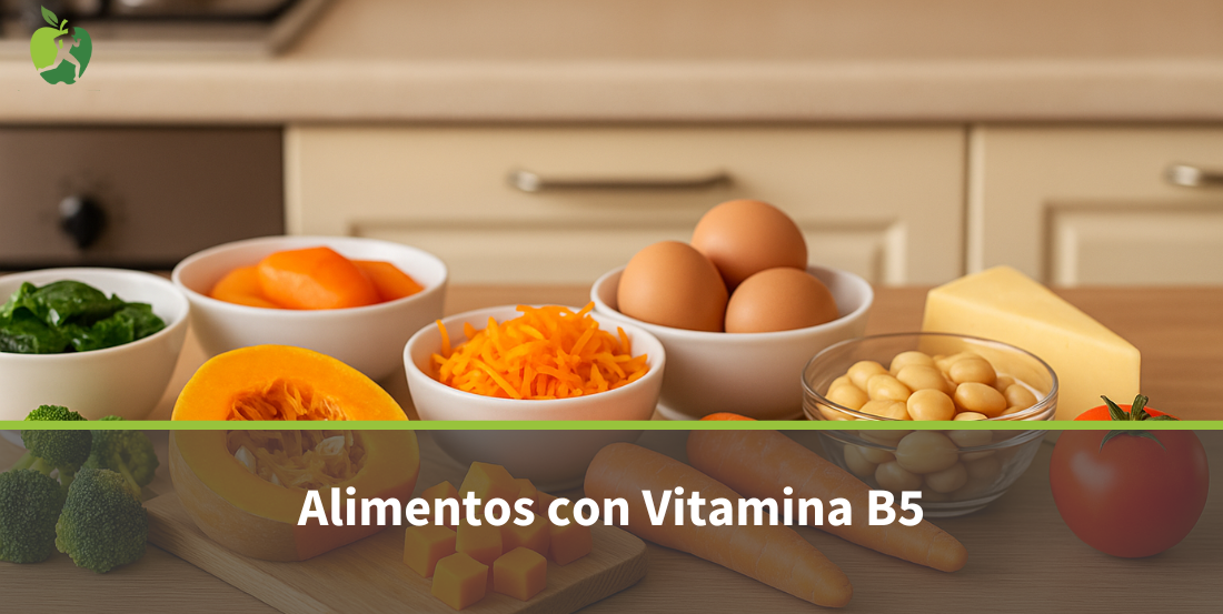Alimentos con Vitamina B5: cuáles son, beneficios y cómo incluirlos en tu dieta