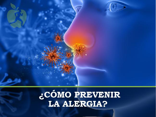 ¿Cómo prevenir los síntomas de la alergia?