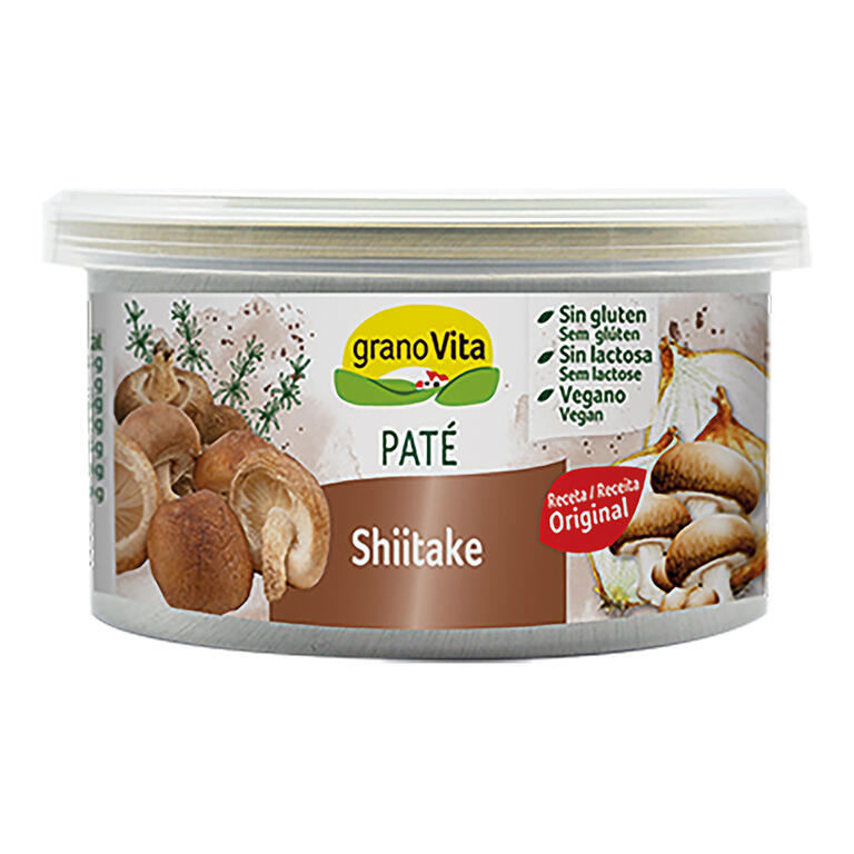 Pate Vegetal de Shiitake 125 gr | Granovita - Dietetica Ferrer