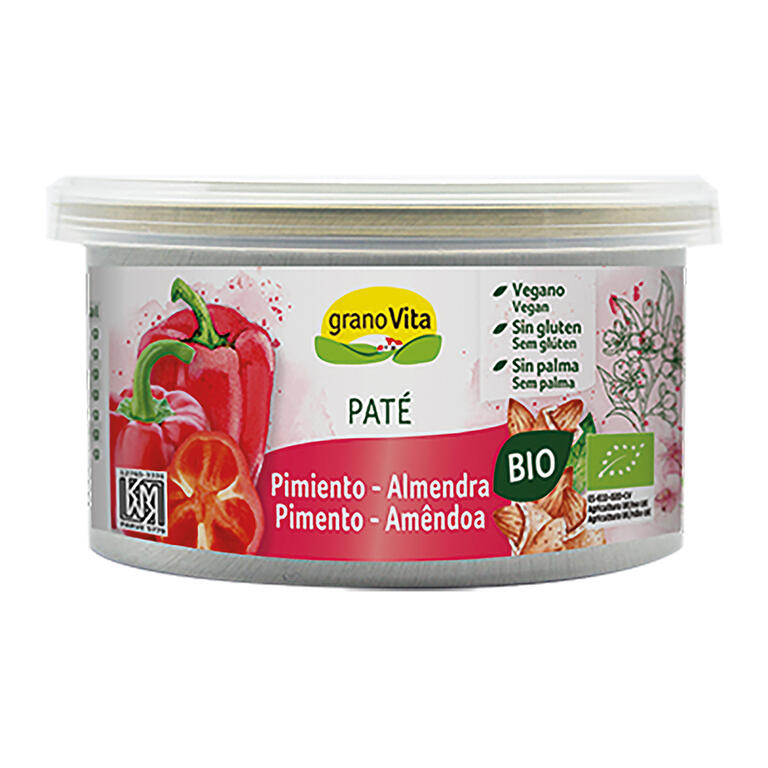 Pate de Pimiento Asado y Almendra Bio 125 gr | Granovita - Dietetica Ferrer
