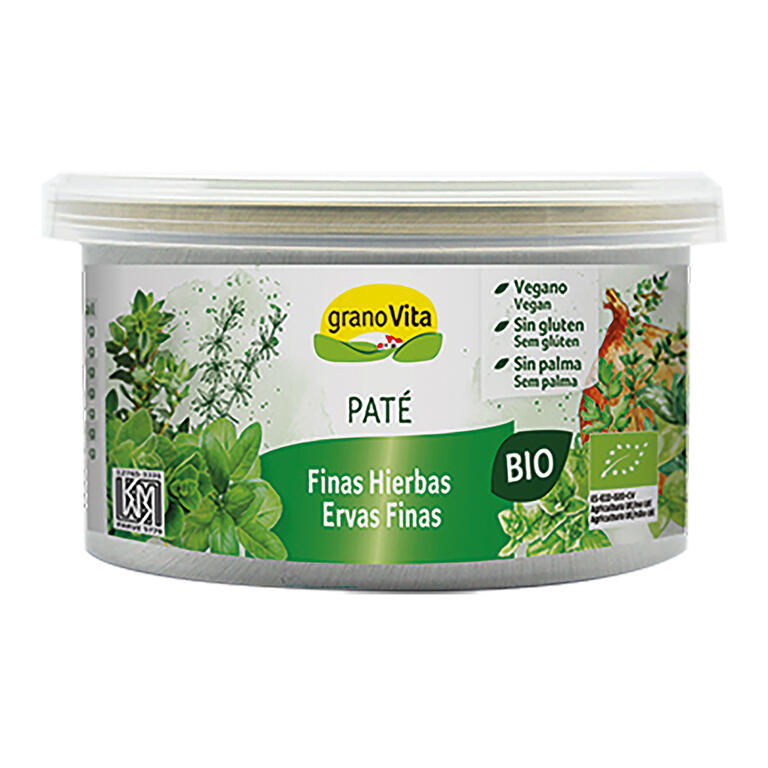 Pate de Finas Hierbas Bio 125 gr | Granovita - Dietetica Ferrer